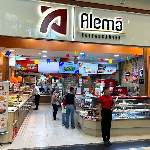 Imagem frente loja Alemã Restaurantes no Manauara Shopping