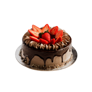 Torta Morango com Chocolate Alemã