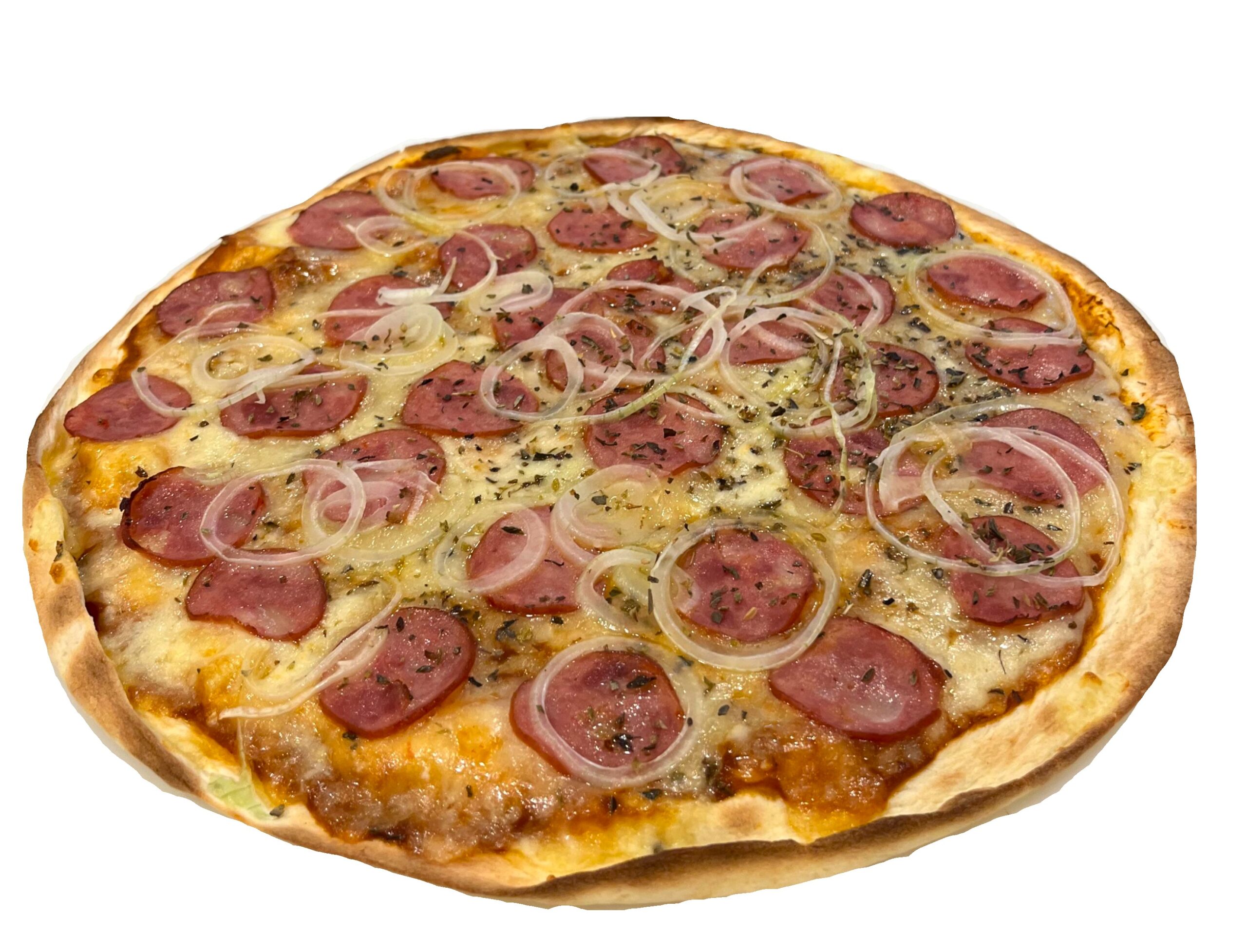 Imagem Pizza Calabresa Alemã