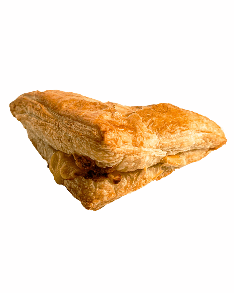 Folhado de queijo cremoso