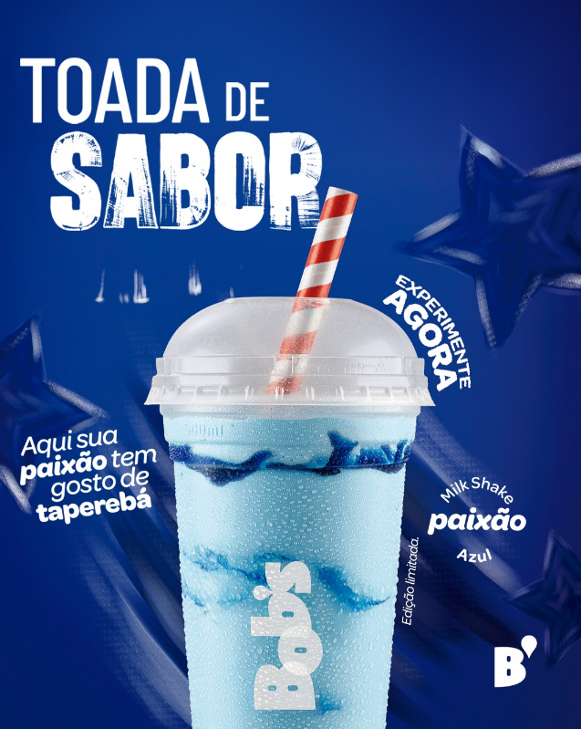 Milk shake bobs sabor taperebá 