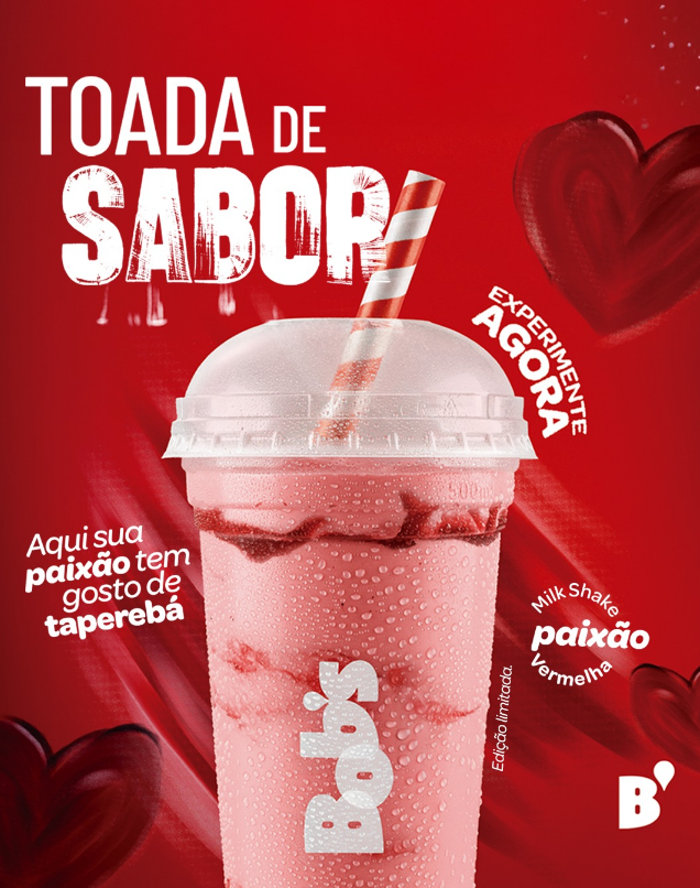 Milk shake bob´s sabor taperebá 