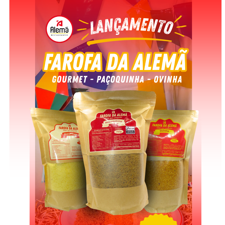 farofa alemã em manaus