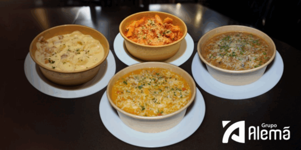 Pratos Restaurante Fiorentina Manaus para FIVA 2025 - Feira Internacional de Vinhos da Amazônia