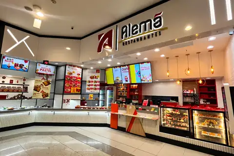 Fachada da loja Alemã Restaurantes Amazonas Shopping, Manaus