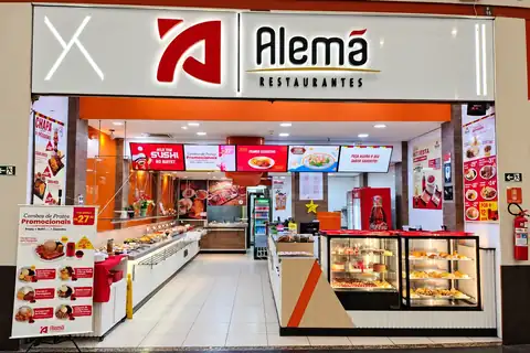 Fachada da loja Alemã Restaurantes Manauara Shopping, Manaus