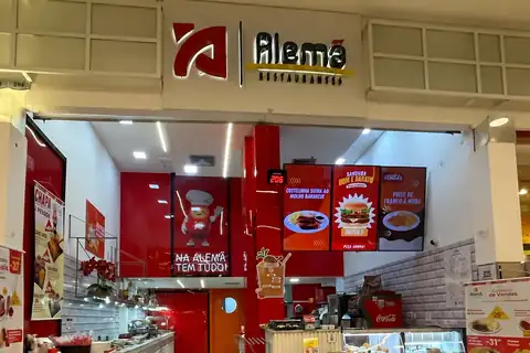 Fachada da loja Alemã Restaurantes Millennium Shopping, Manaus