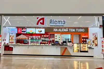 Fachada da loja Alemã Restaurantes Shopping Via Norte, Manaus