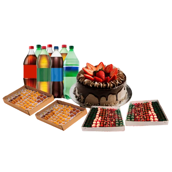 Kit Festa para 50 pessoas da Alemã Confeitaria, Manaus