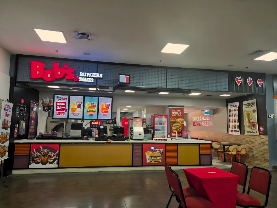 Loja do Bob’s no Studio 5 Shopping, em Manaus