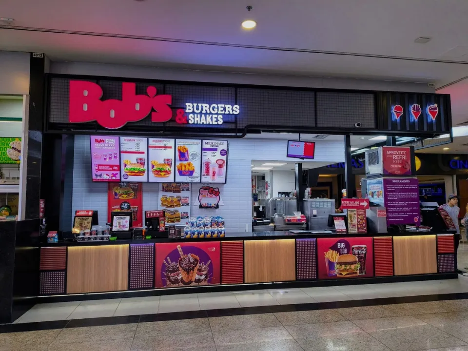 Loja do Bob’s no Sumaúma Park Shopping, em Manaus